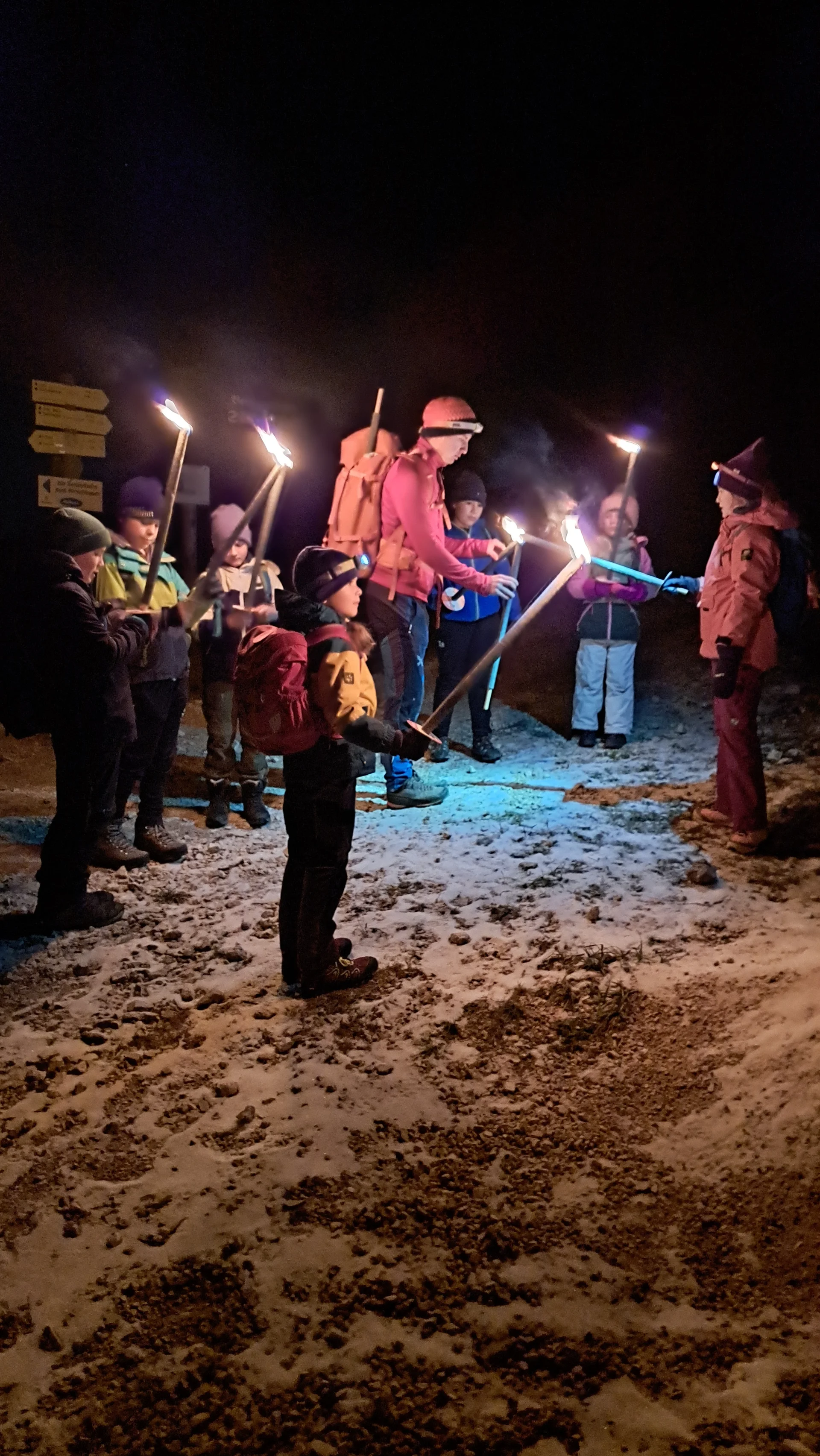 Fackelwanderung | © DAV Laufen