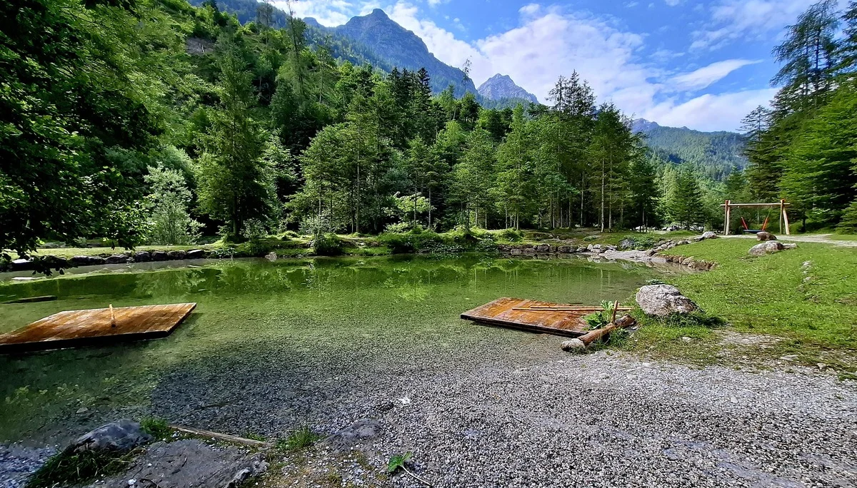 Wanderung Steinzeitweg Familiengruppe | © DAV Laufen