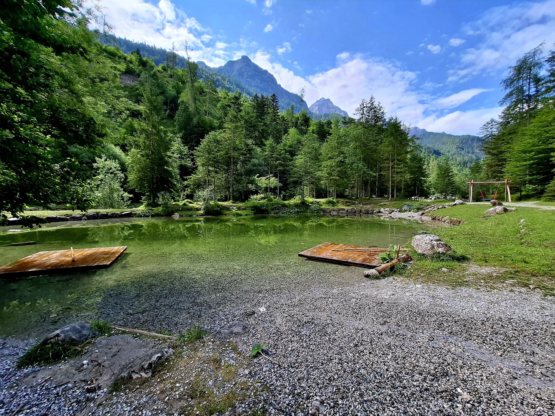 Wanderung Steinzeitweg Familiengruppe | © DAV Laufen