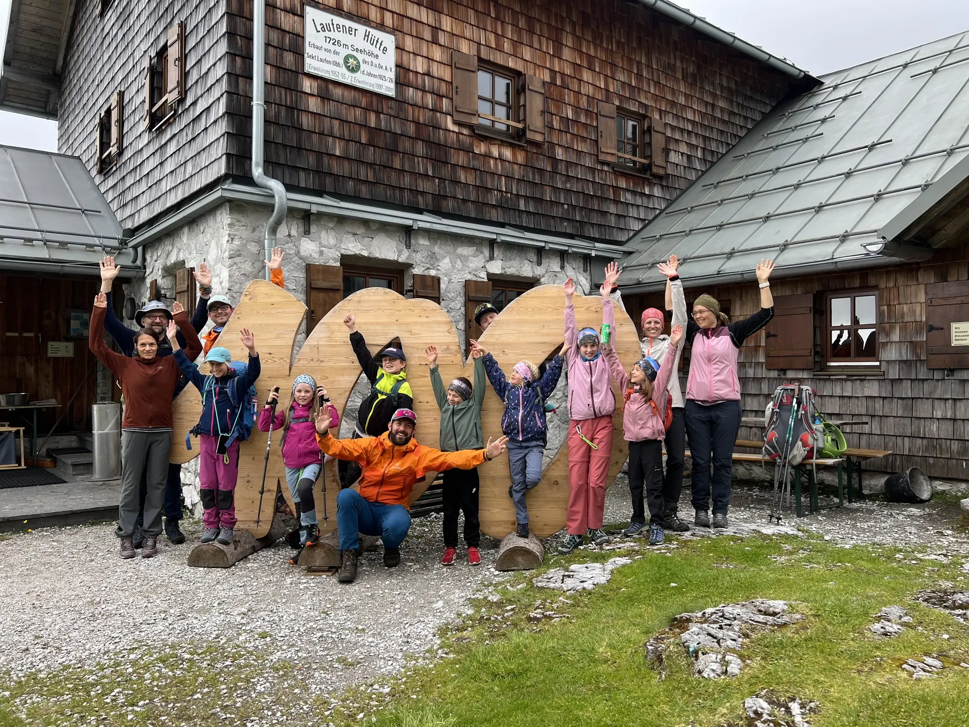 FamGrp LFHütte | © DAV Laufen