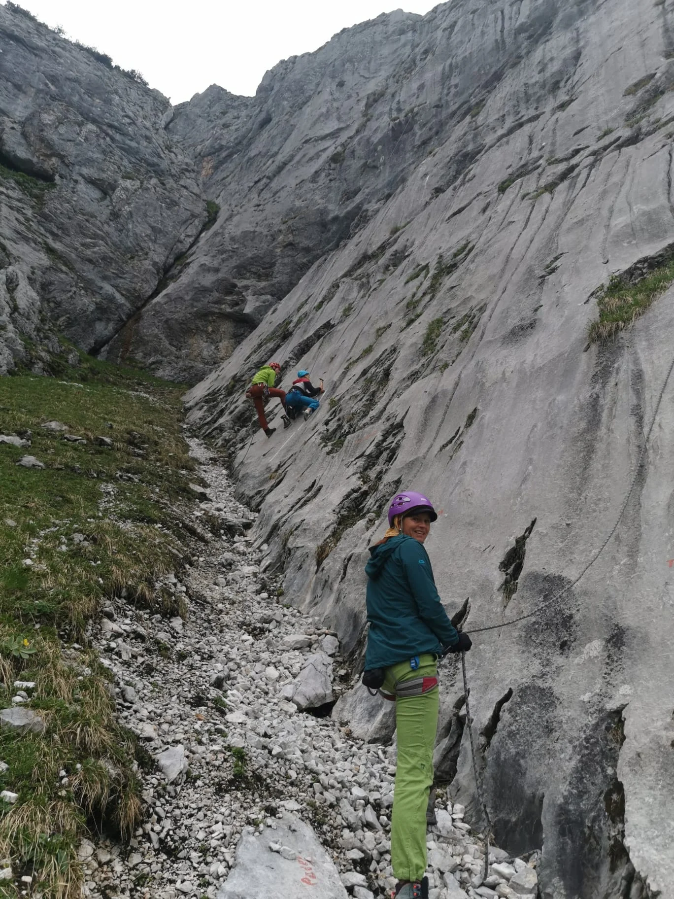 Bericht Laufener Hütte Kontrolle Klettergarten | © DAV Laufen