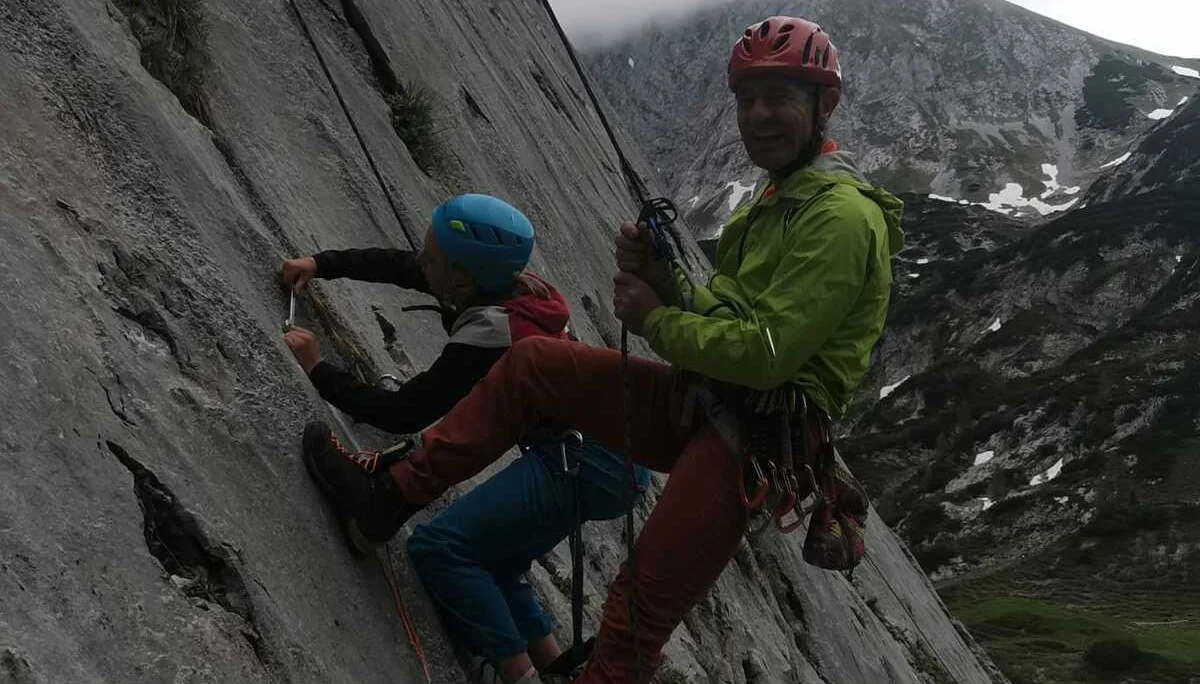 Bericht Laufener Hütte Kontrolle Klettergarten | © DAV Laufen