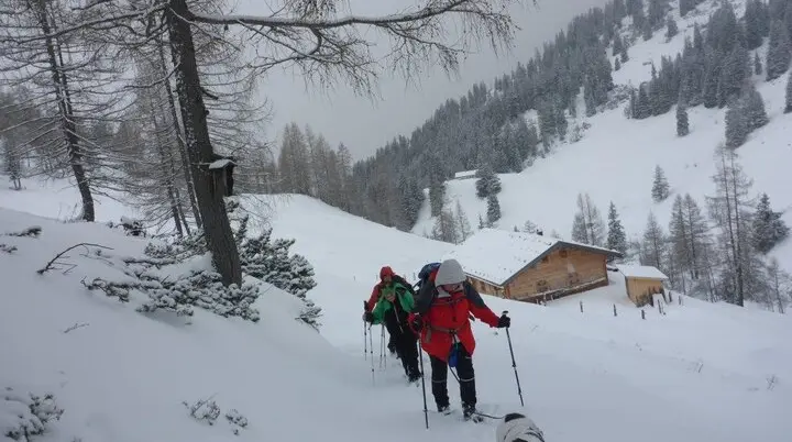 Die Senioren am Stahlhaus | © DAV Laufen