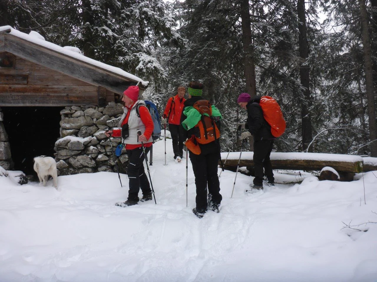 Die Senioren am Stahlhaus | © DAV Laufen