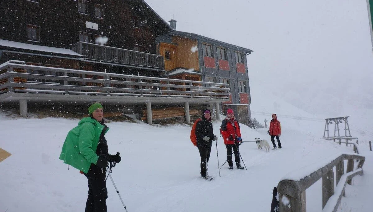 Die Senioren am Stahlhaus | © DAV Laufen