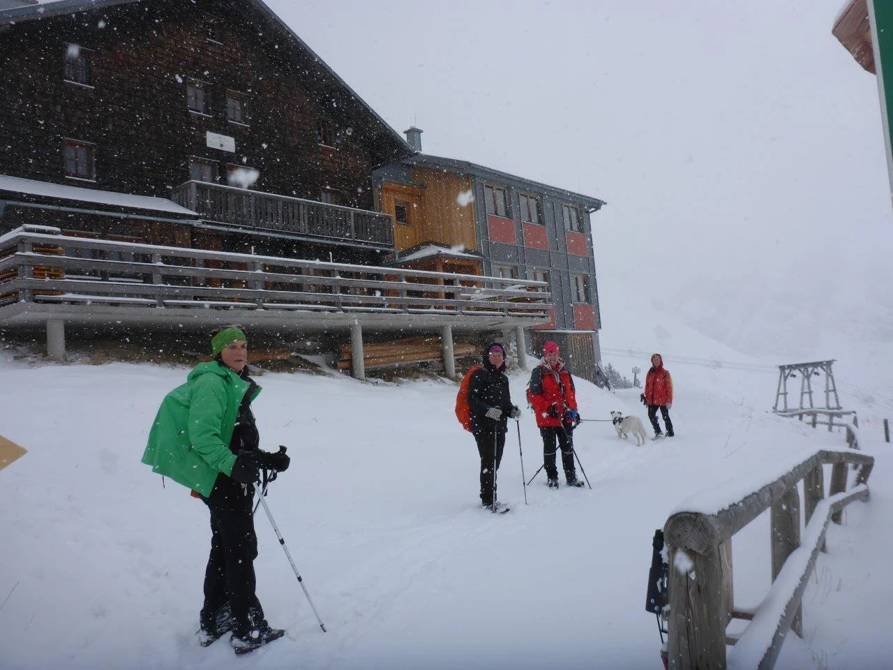 Die Senioren am Stahlhaus | © DAV Laufen