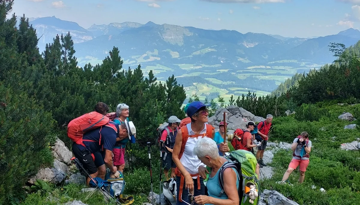 Seniorengruppe zur Laufener Hütte | © DAV Laufen