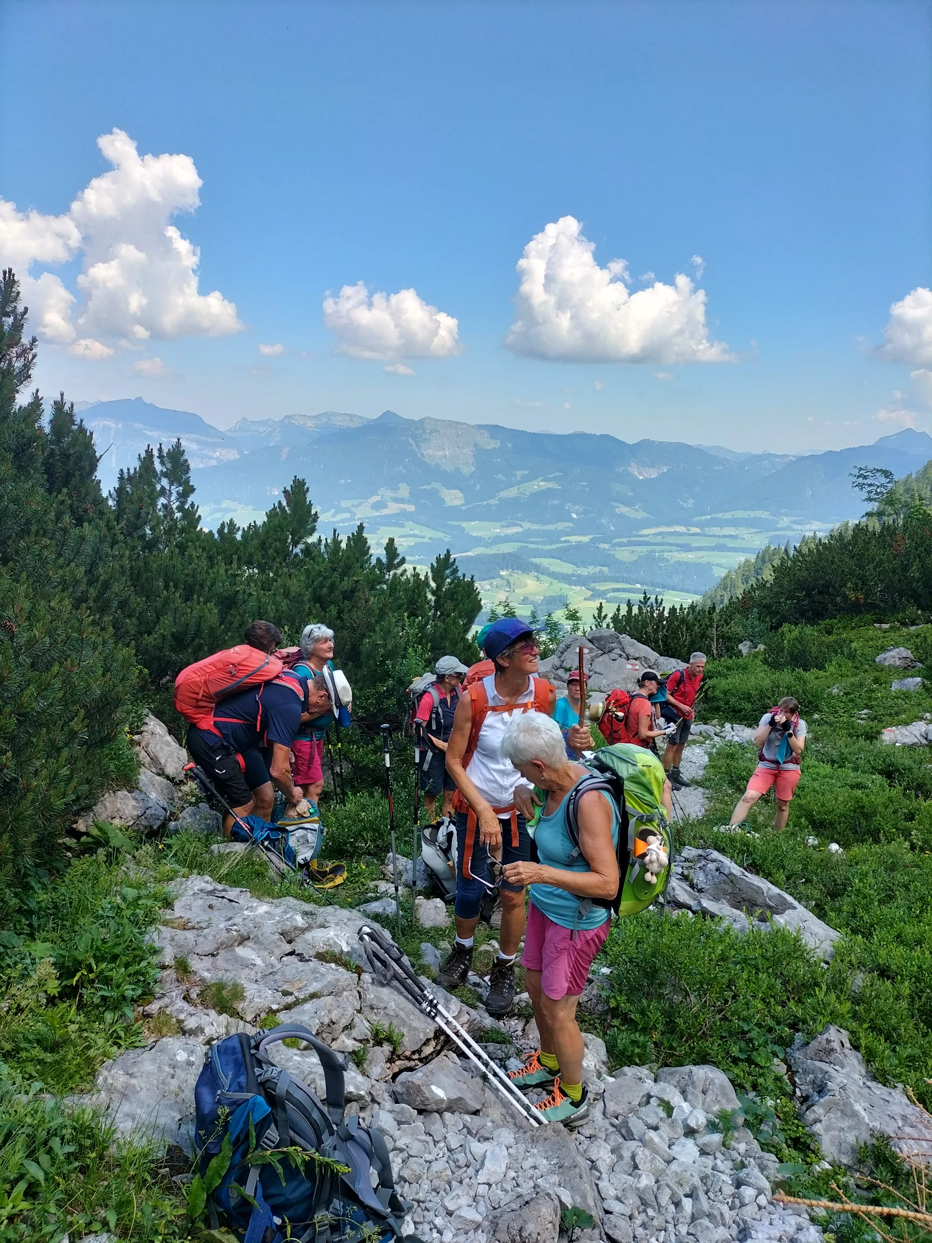 Seniorengruppe zur Laufener Hütte | © DAV Laufen