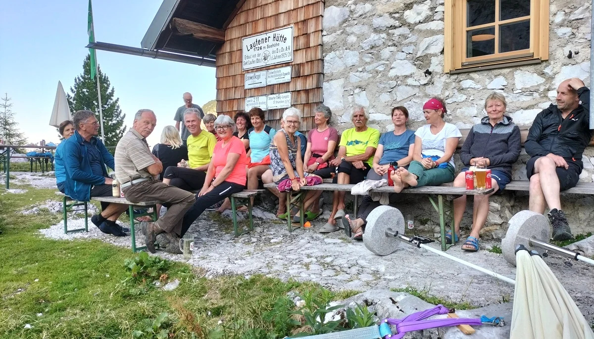 Seniorengruppe zur Laufener Hütte | © DAV Laufen