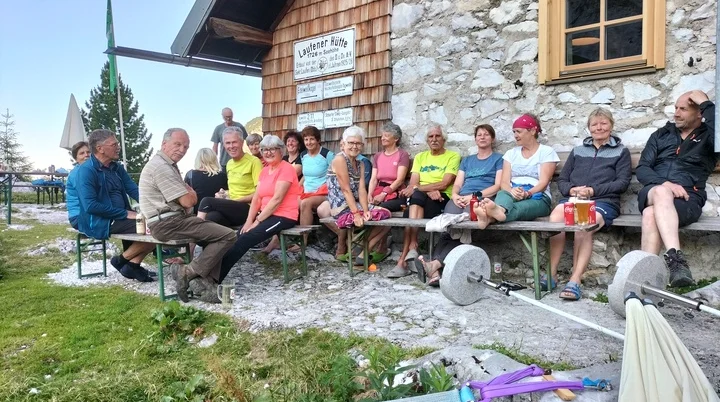 Seniorengruppe zur Laufener Hütte | © DAV Laufen