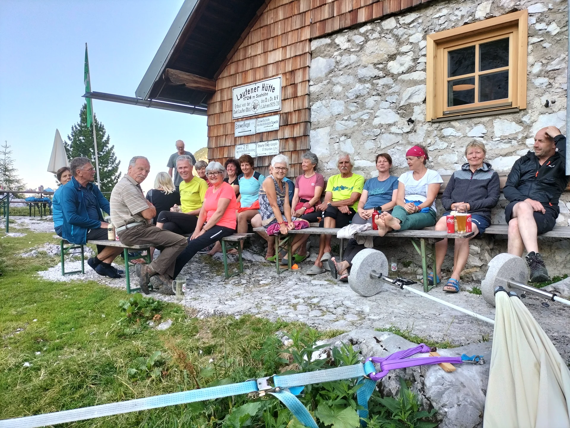 Seniorengruppe zur Laufener Hütte | © DAV Laufen