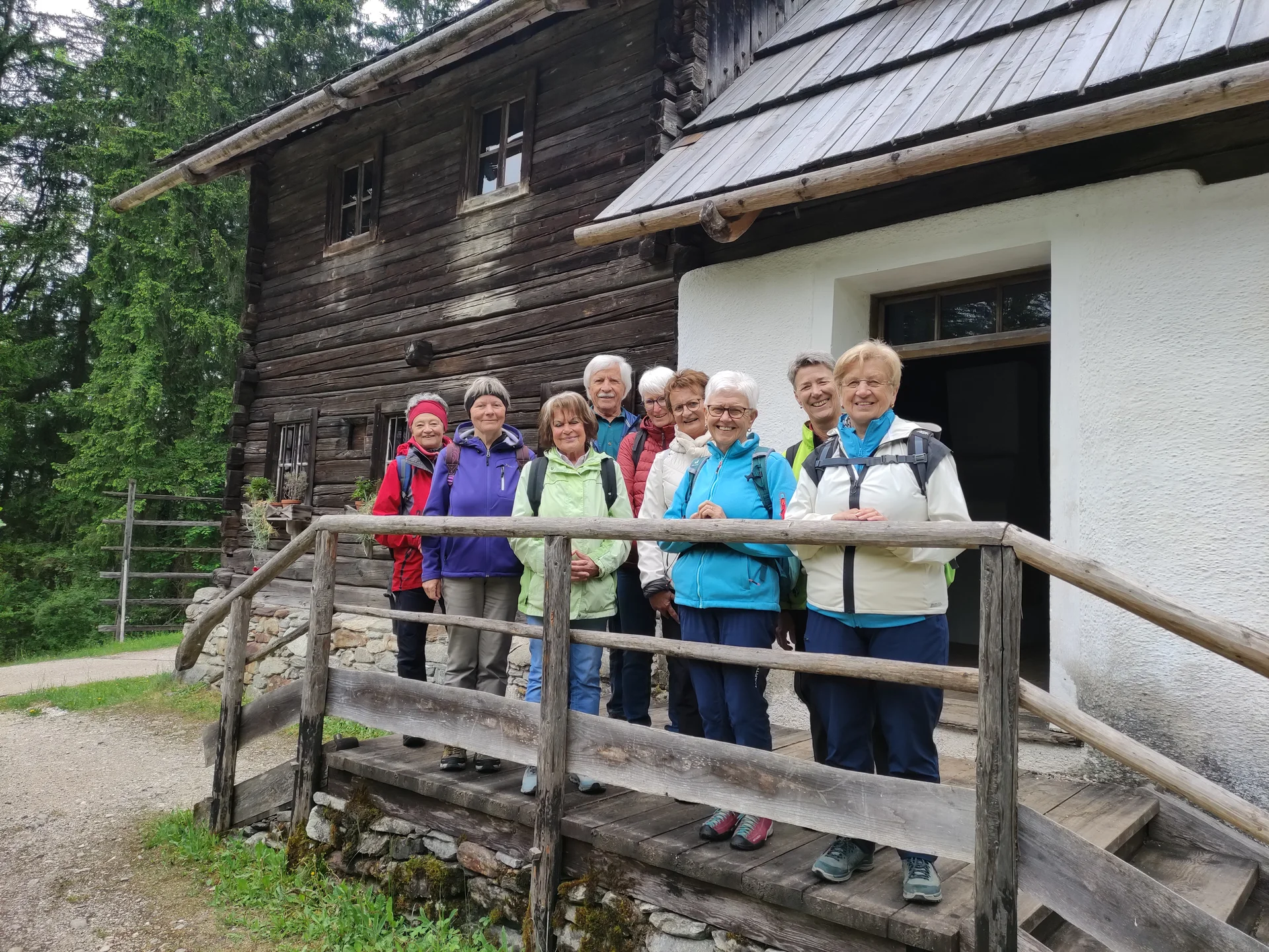 Seniorentour Freilichtmuseum Großgmain | © DAV Laufen