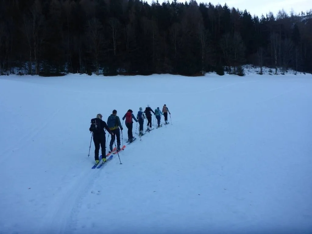 Seniorenskitour Roßfeld | © DAV Laufen