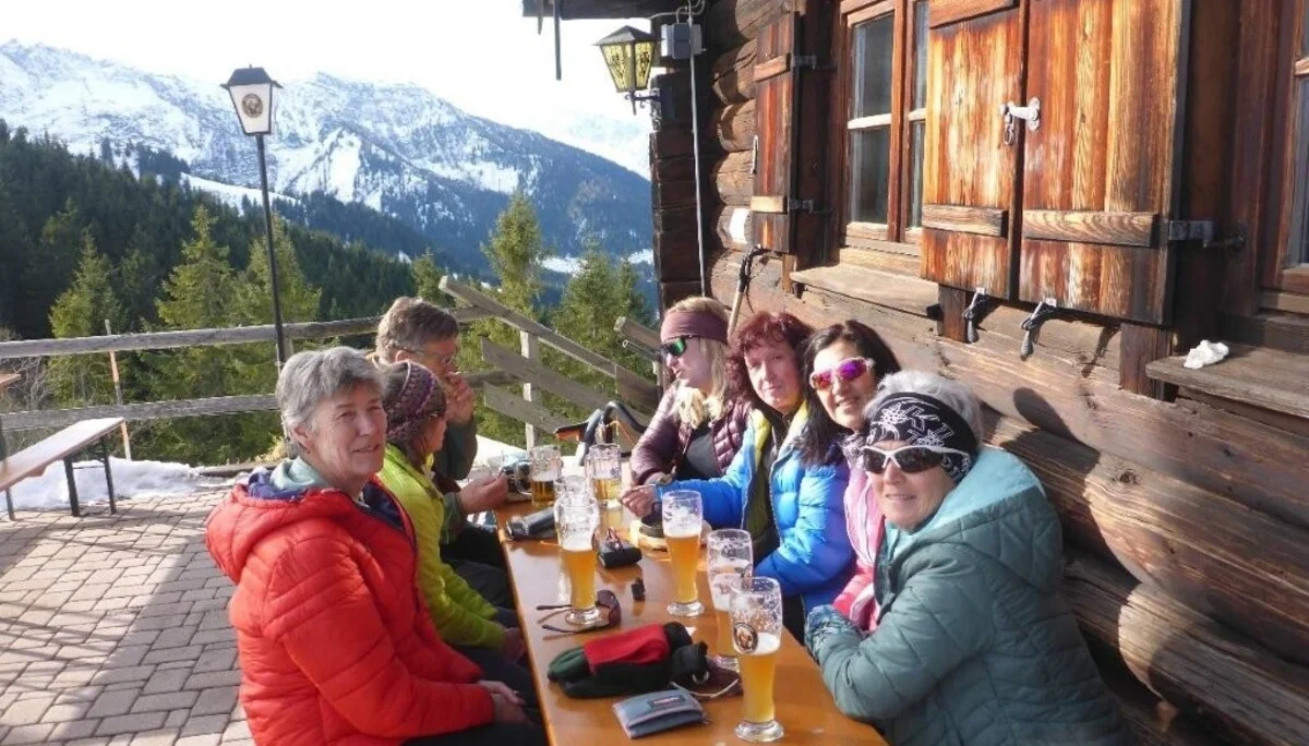Seniorenskitour Roßfeld | © DAV Laufen