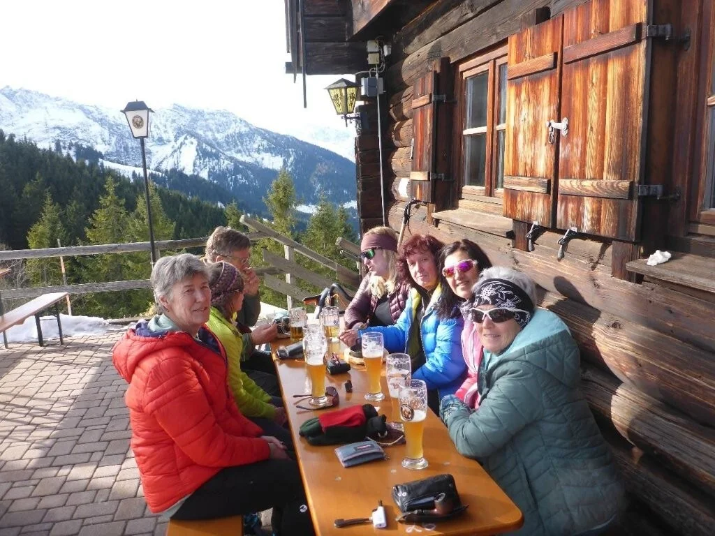 Seniorenskitour Roßfeld | © DAV Laufen