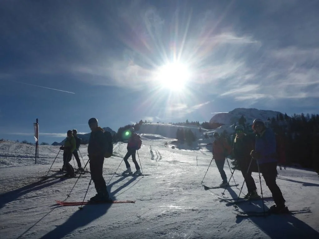 Seniorenskitour Roßfeld | © DAV Laufen