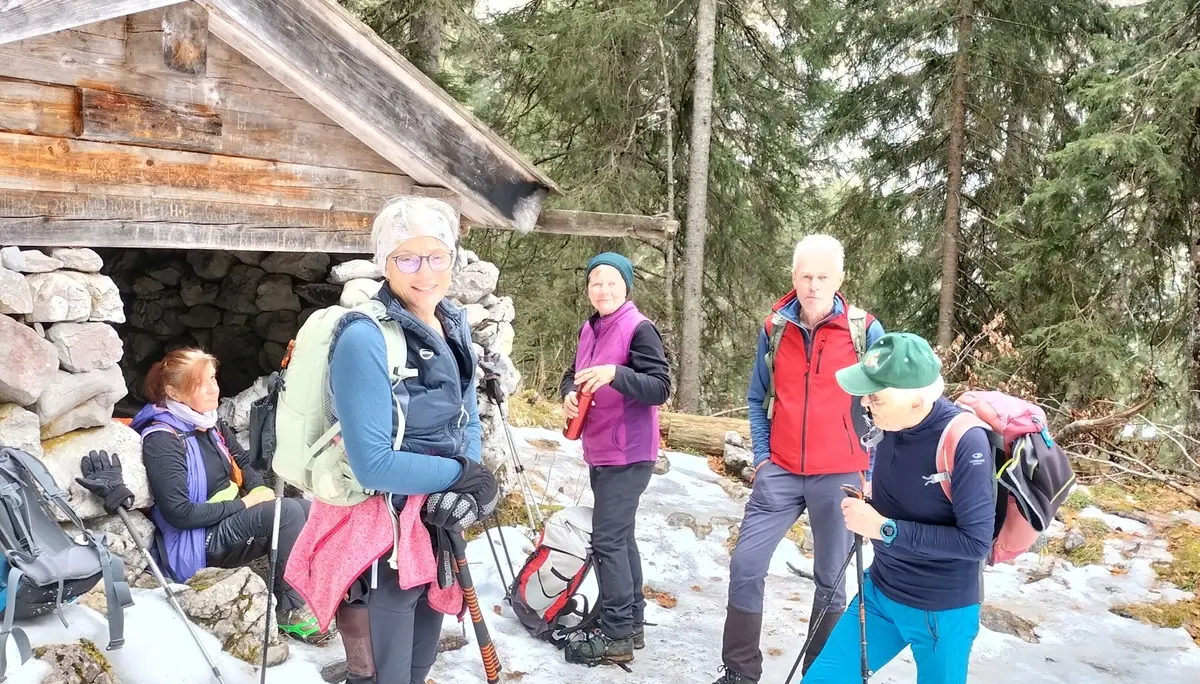 Seniorenwanderung von Hinterbrand zum Stahlhaus | © DAV Laufen