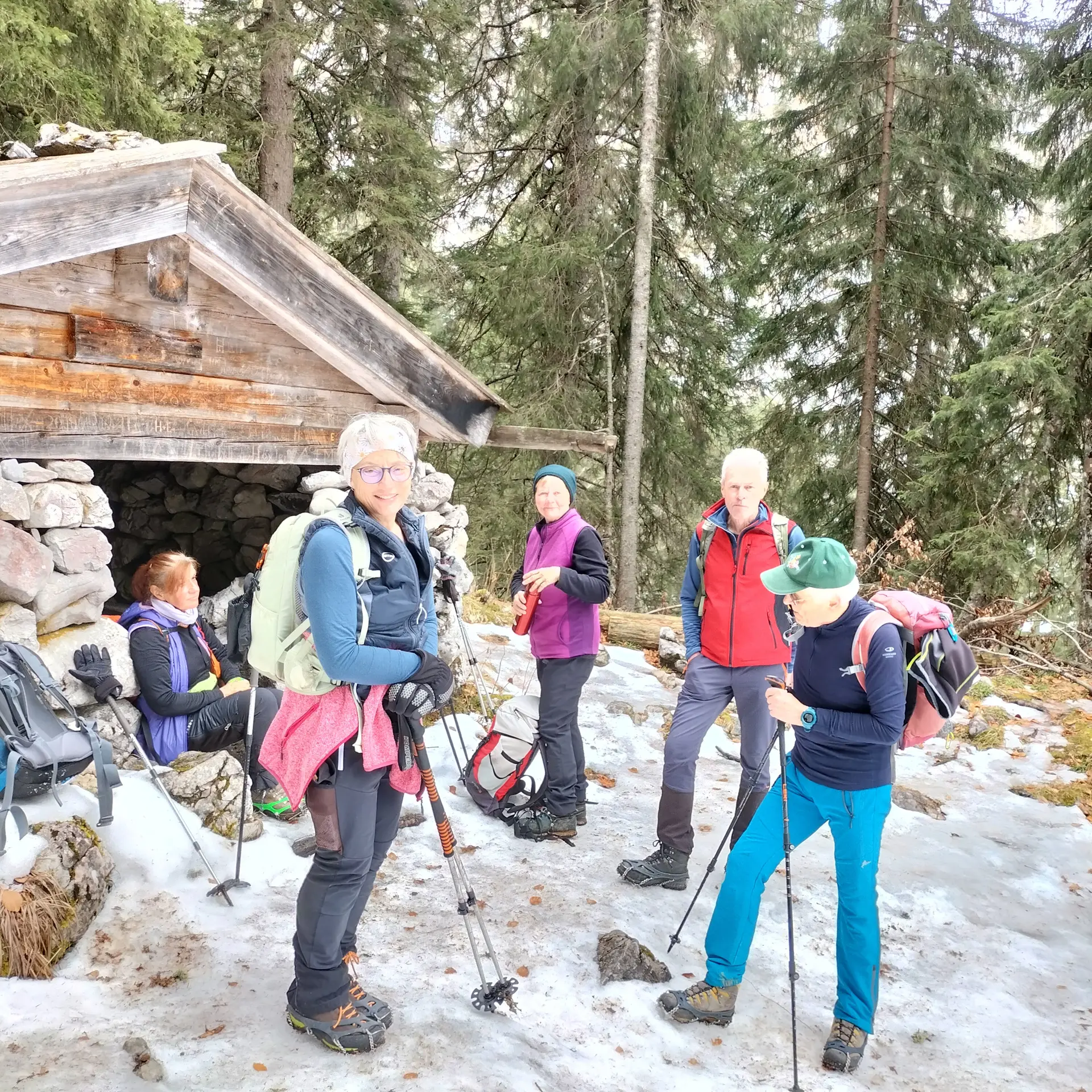 Seniorenwanderung von Hinterbrand zum Stahlhaus | © DAV Laufen