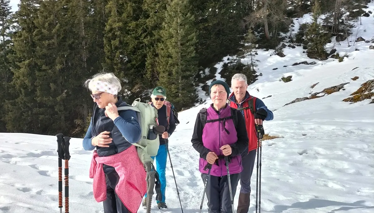 Seniorenwanderung von Hinterbrand zum Stahlhaus | © DAV Laufen
