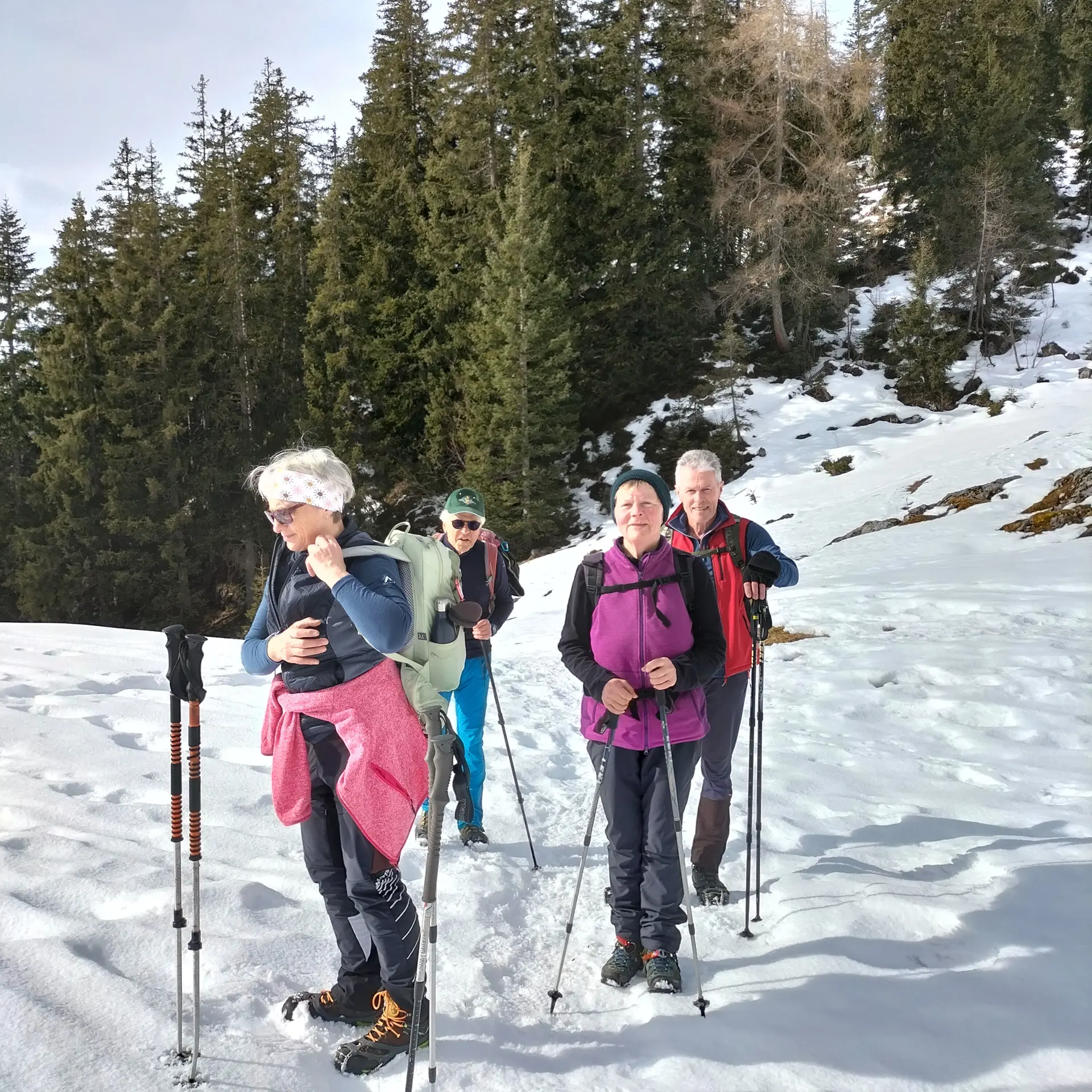 Seniorenwanderung von Hinterbrand zum Stahlhaus | © DAV Laufen
