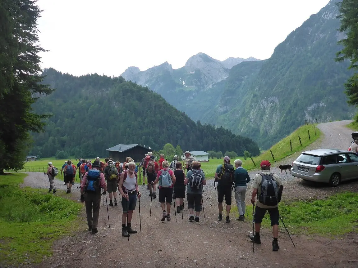 Almgangal auf die Rocheralm | © DAV Laufen