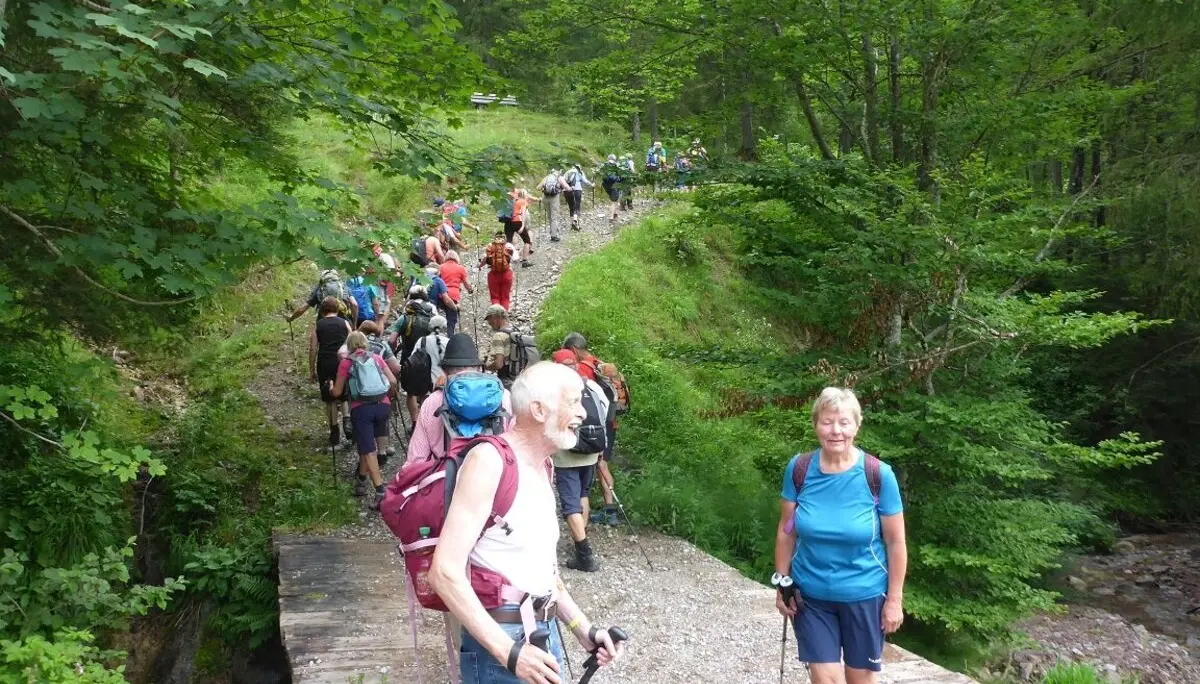 Almgangal auf die Rocheralm | © DAV Laufen