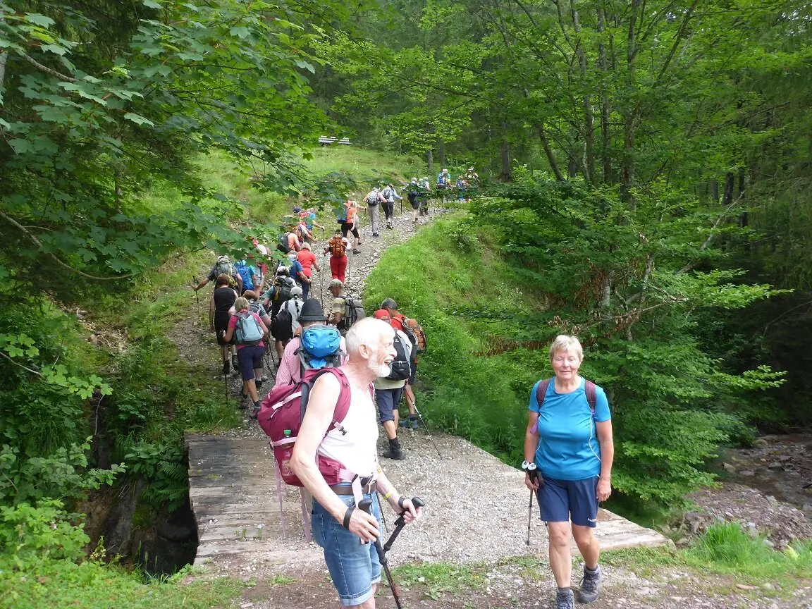 Almgangal auf die Rocheralm | © DAV Laufen