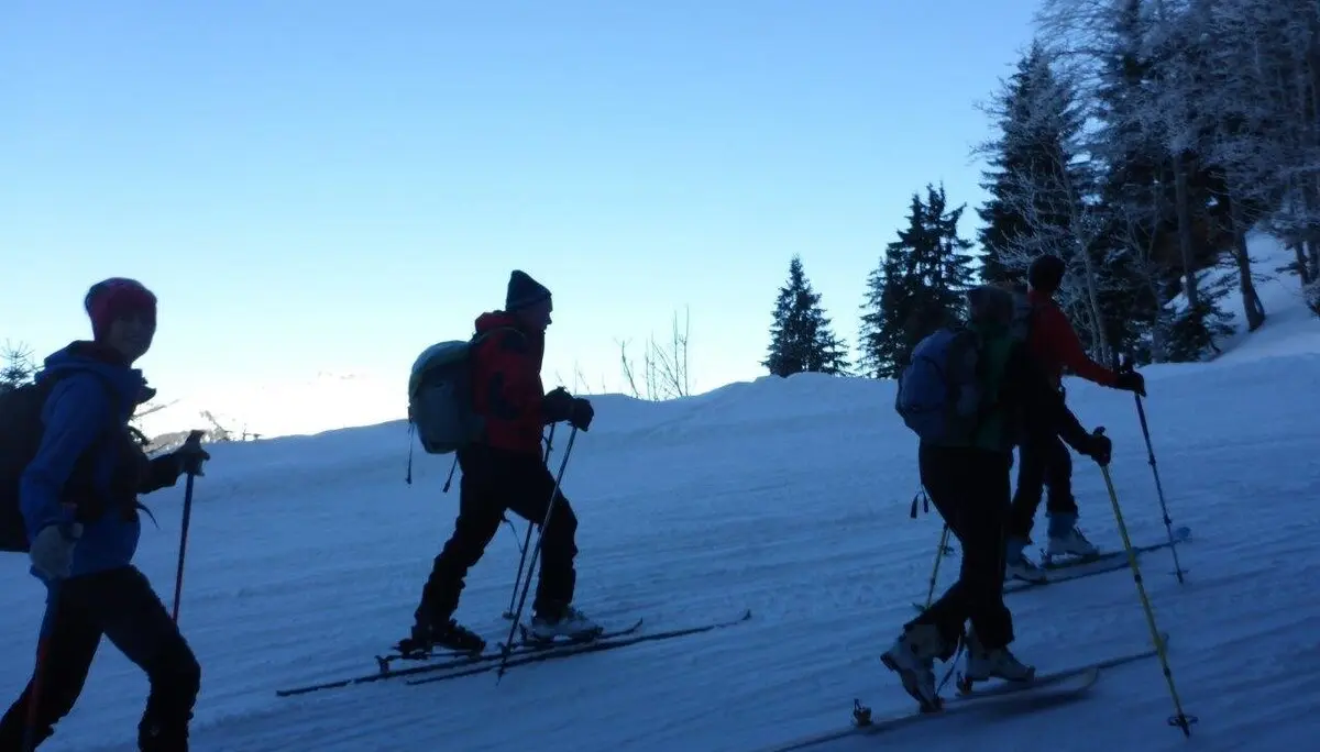 Seniorenskitour auf den Trattberg | © DAV Laufen