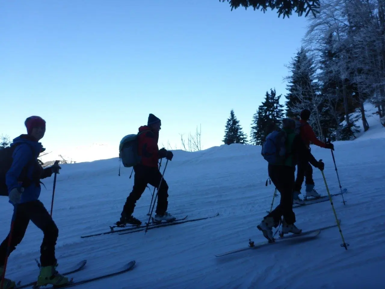Seniorenskitour auf den Trattberg | © DAV Laufen