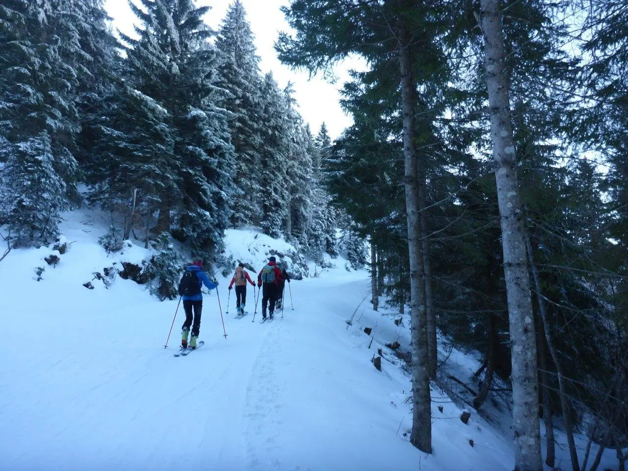 Seniorenskitour auf den Trattberg | © DAV Laufen