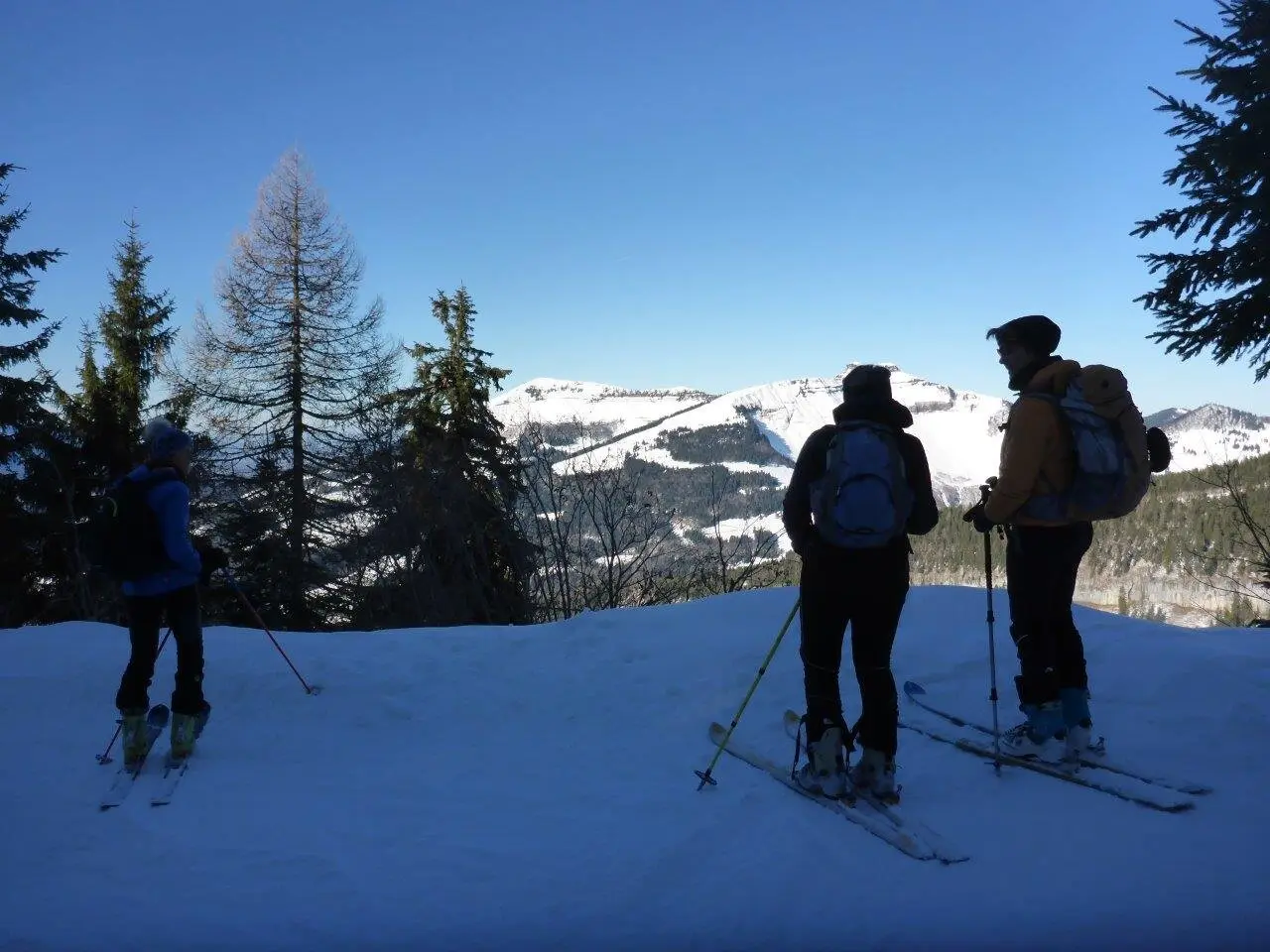Seniorenskitour auf den Trattberg | © DAV Laufen