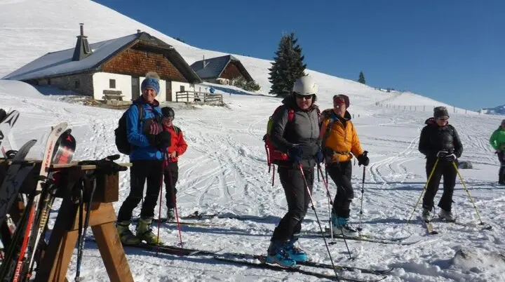 Seniorenskitour auf den Trattberg | © DAV Laufen