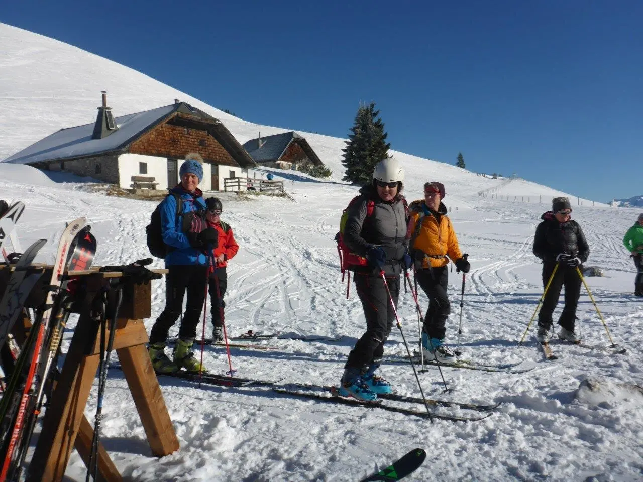 Seniorenskitour auf den Trattberg | © DAV Laufen