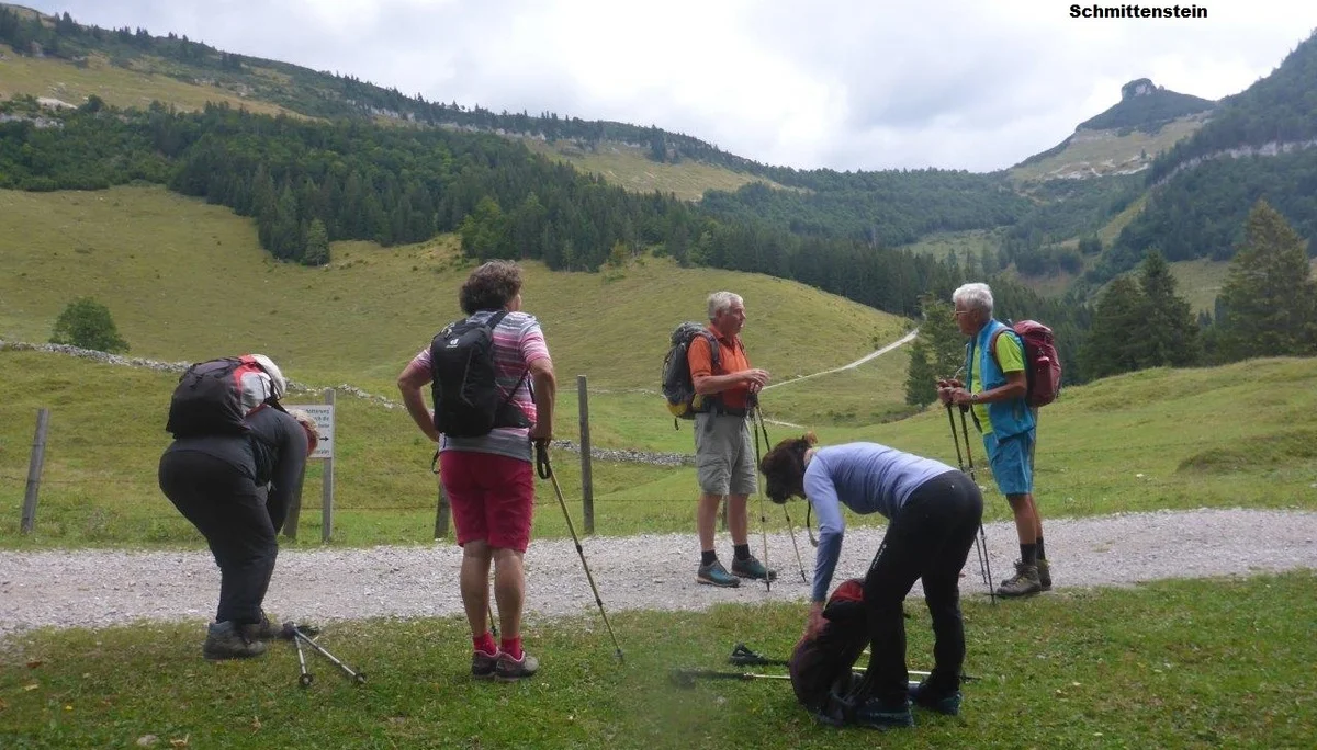 Seniorentour zum Schmittenstein und Schlenken | © DAV Laufen