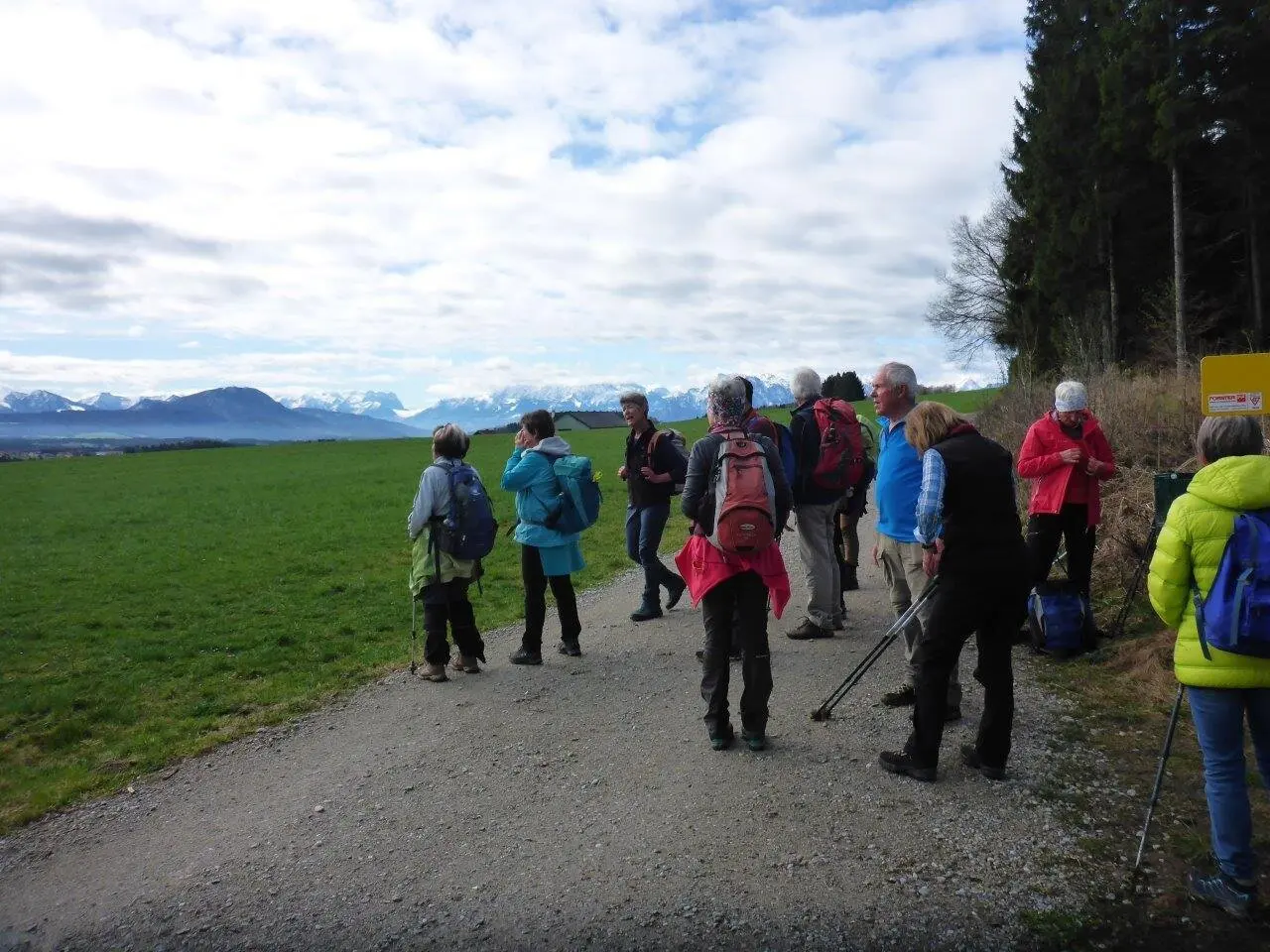 Start in die Wandersaison | © DAV Laufen