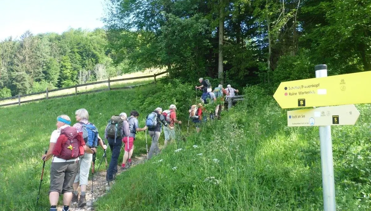 Tour der Senioren zu Schober und Frauenkopf | © DAV Laufen