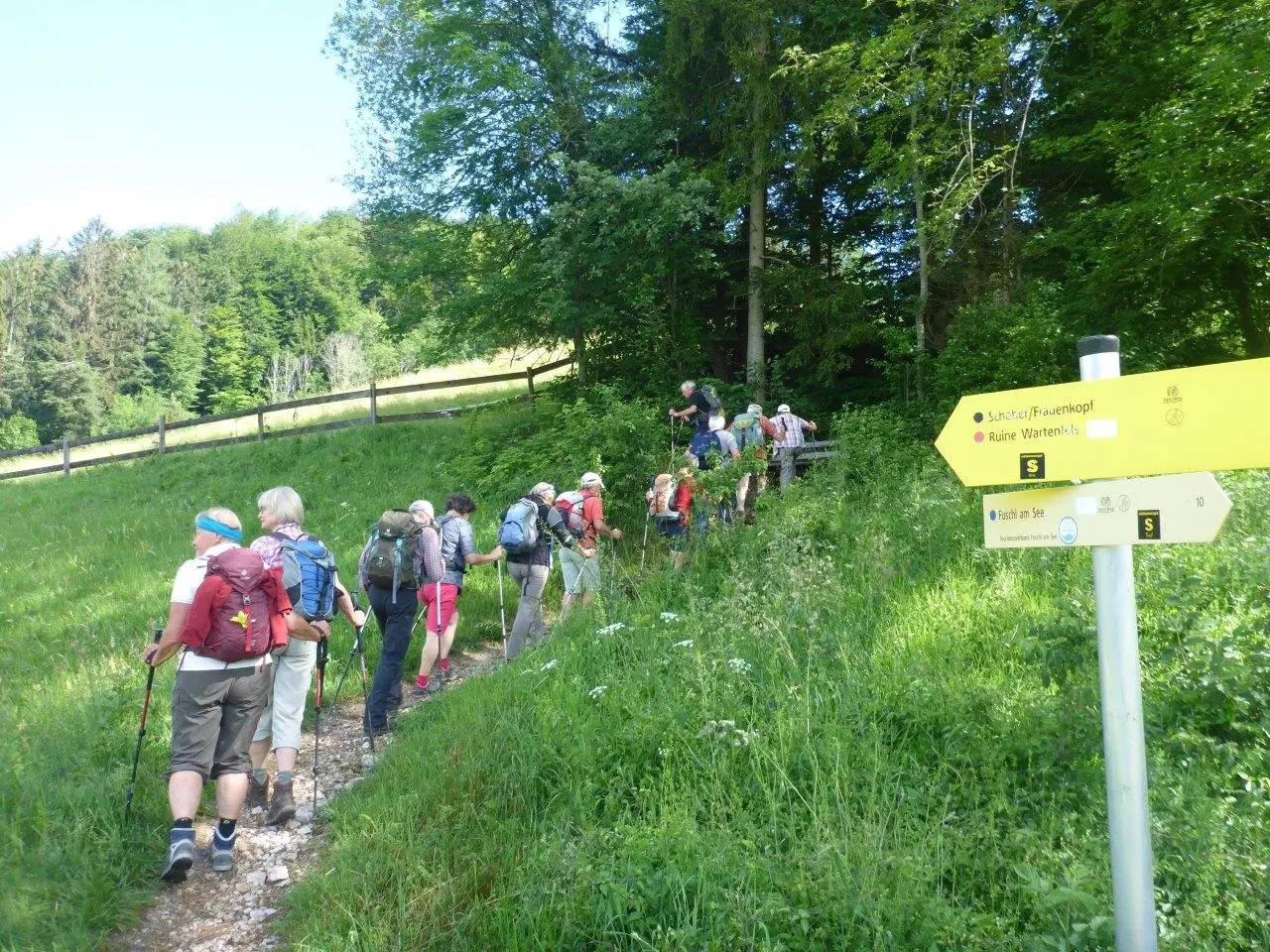 Tour der Senioren zu Schober und Frauenkopf | © DAV Laufen