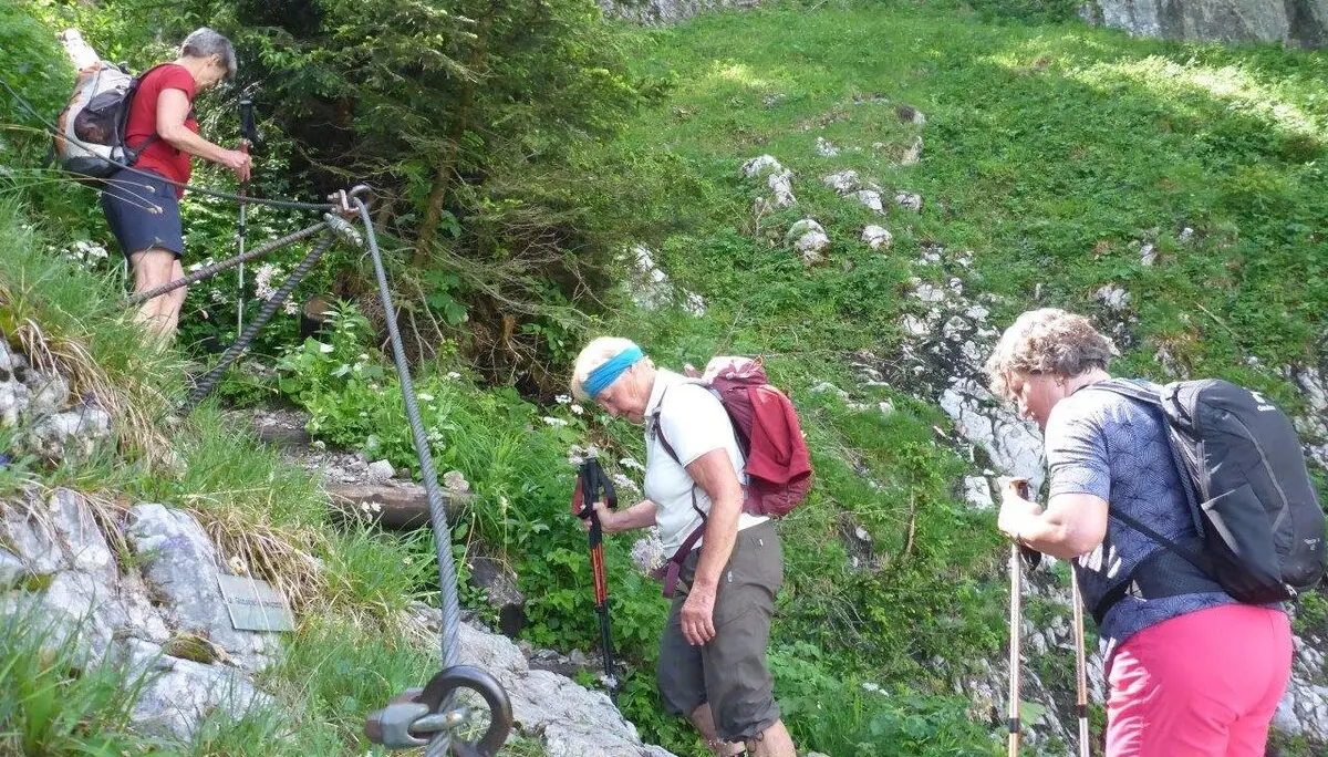 Tour der Senioren zu Schober und Frauenkopf | © DAV Laufen