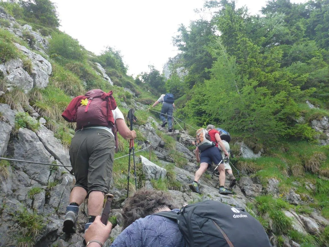 Tour der Senioren zu Schober und Frauenkopf | © DAV Laufen
