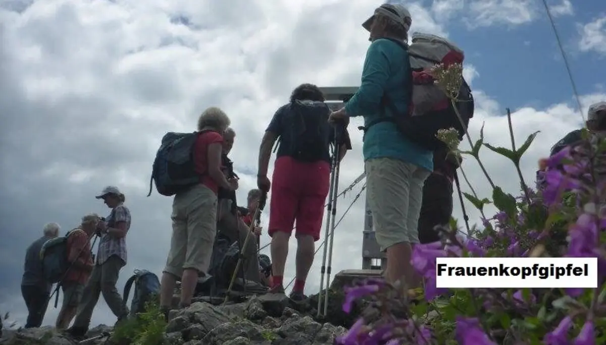 Tour der Senioren zu Schober und Frauenkopf | © DAV Laufen