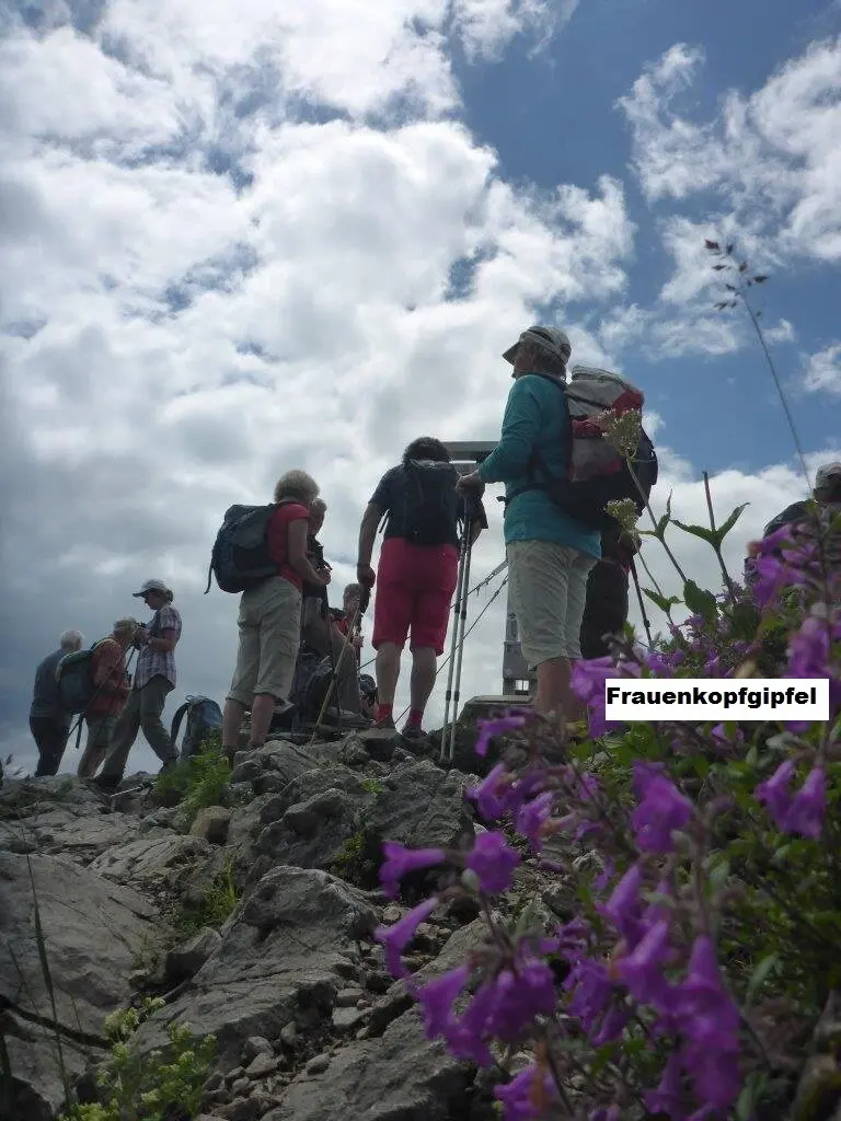Tour der Senioren zu Schober und Frauenkopf | © DAV Laufen