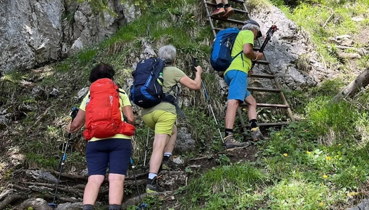 Besuch beim Nachbarn – Staufenhaus | © DAV Laufen