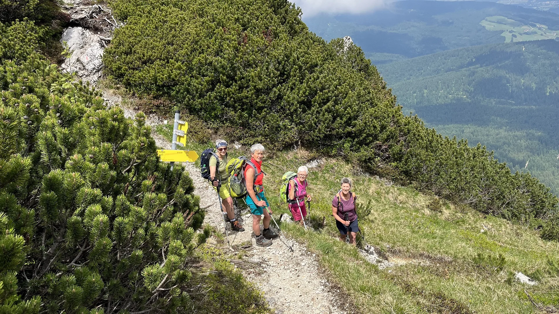 Besuch beim Nachbarn – Staufenhaus | © DAV Laufen