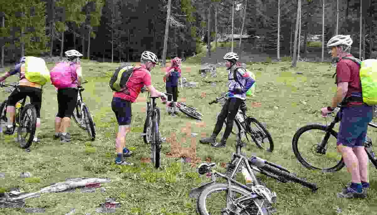 Eine tolle Bergradsaison geht zu Ende | © DAV Laufen
