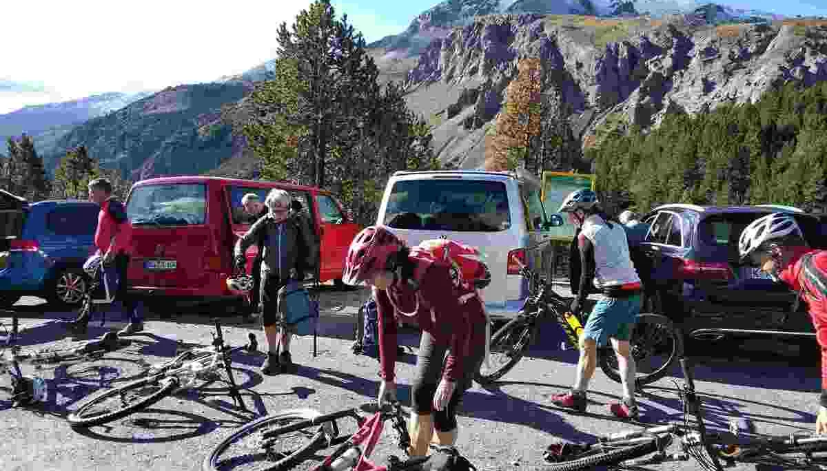 Eine tolle Bergradsaison geht zu Ende | © DAV Laufen