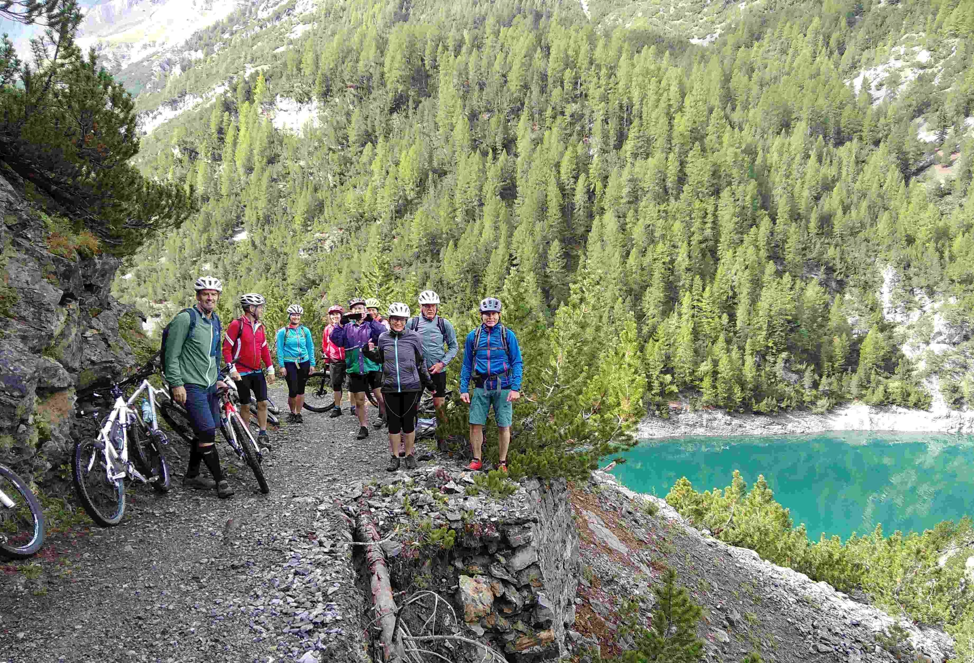 Eine tolle Bergradsaison geht zu Ende | © DAV Laufen