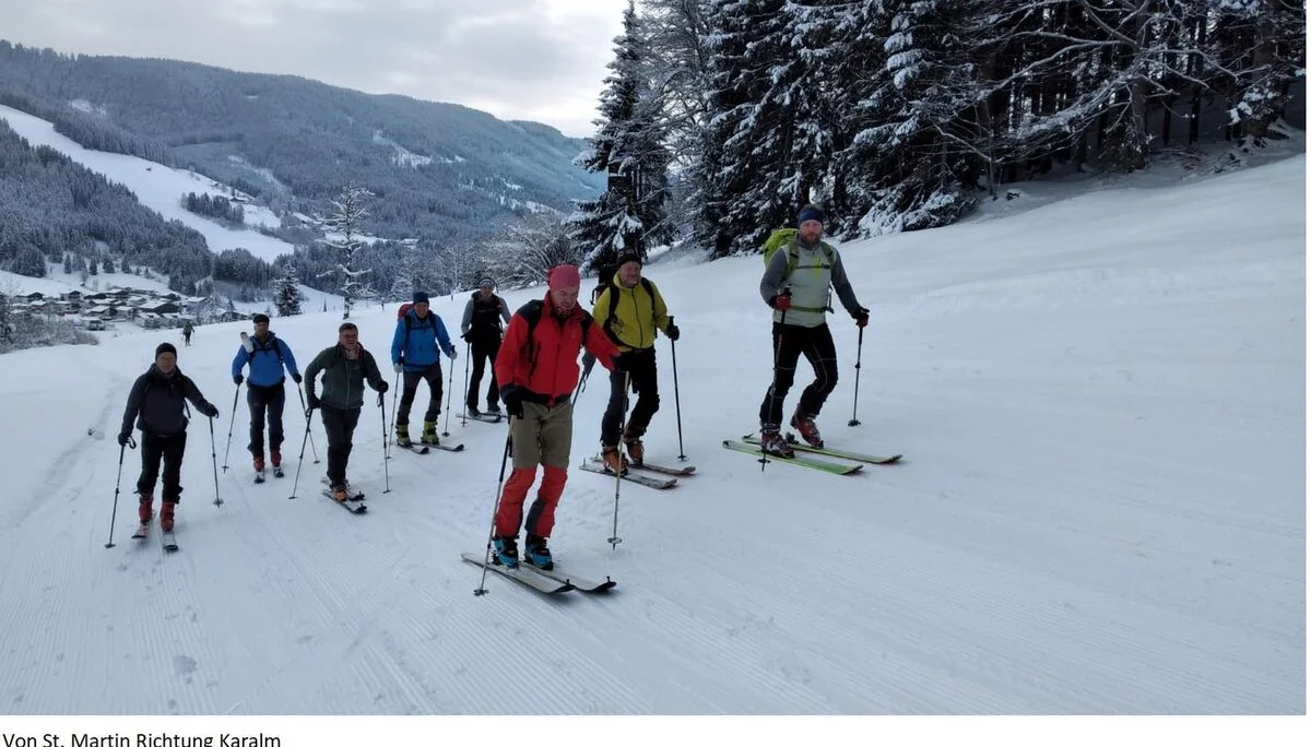 Skitour auf den Korein | © DAV Laufen