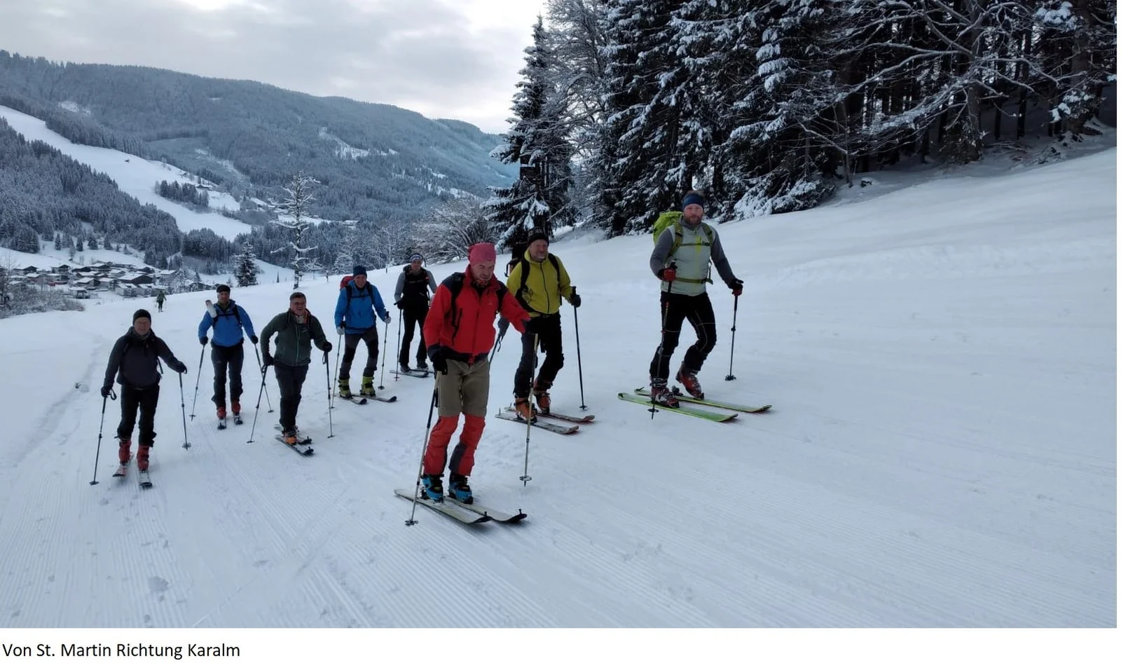 Skitour auf den Korein | © DAV Laufen