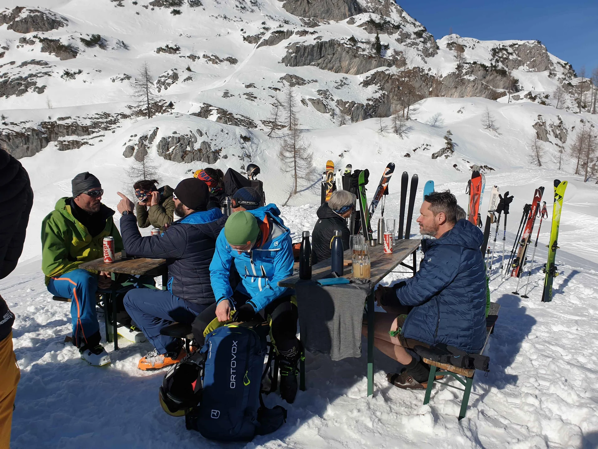 Wiederholung geglückt! Wunderschöne Begegnungen mit Patensektion Wasserburg | © DAV Laufen