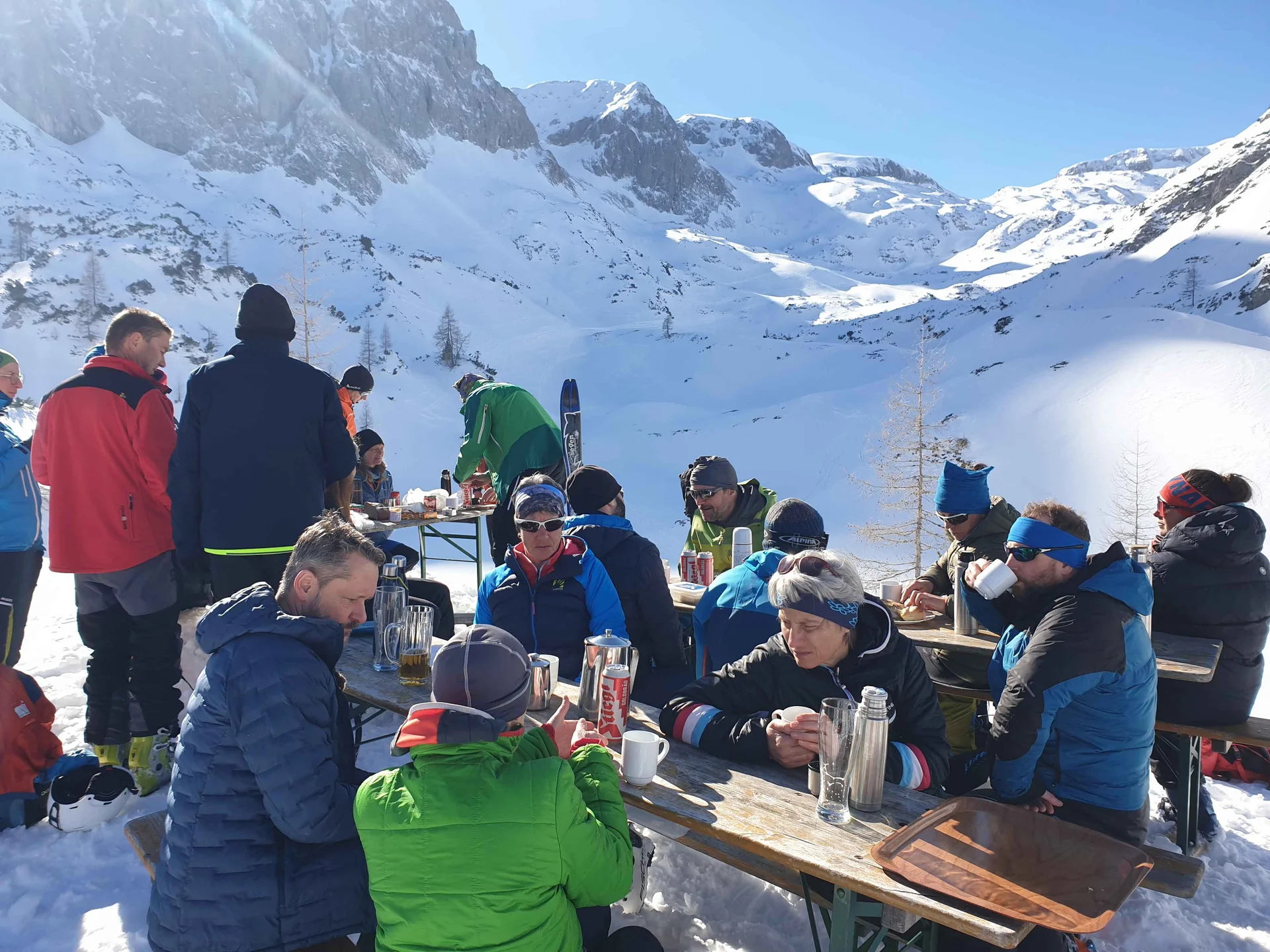 Wiederholung geglückt! Wunderschöne Begegnungen mit Patensektion Wasserburg | © DAV Laufen